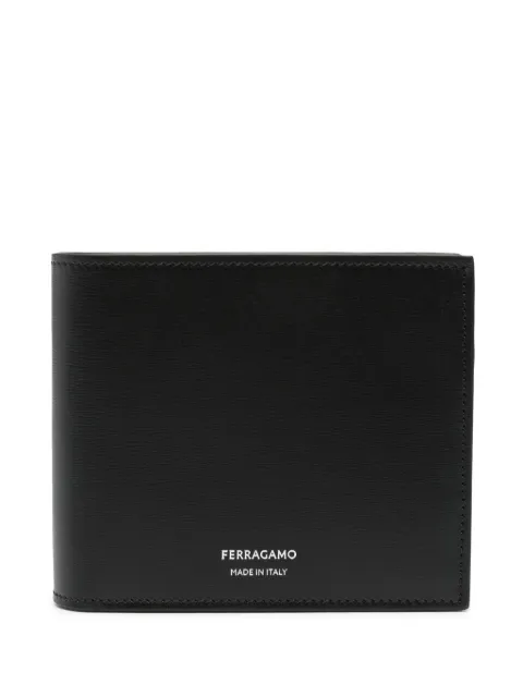 Ferragamo logo-stamp leather wallet 