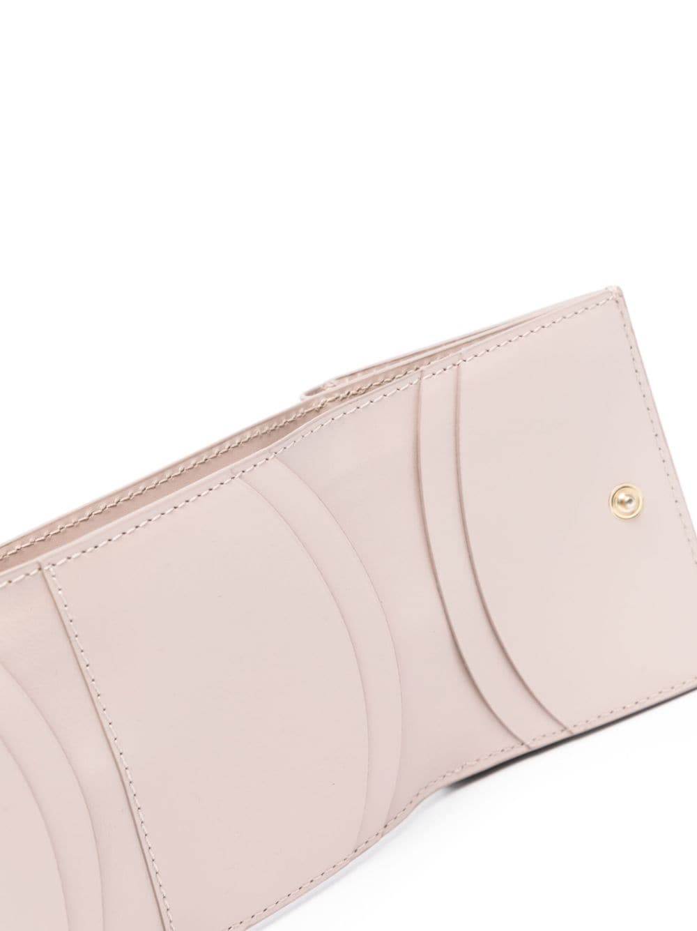 Shop Apc Genève Trifold Wallet In Pink