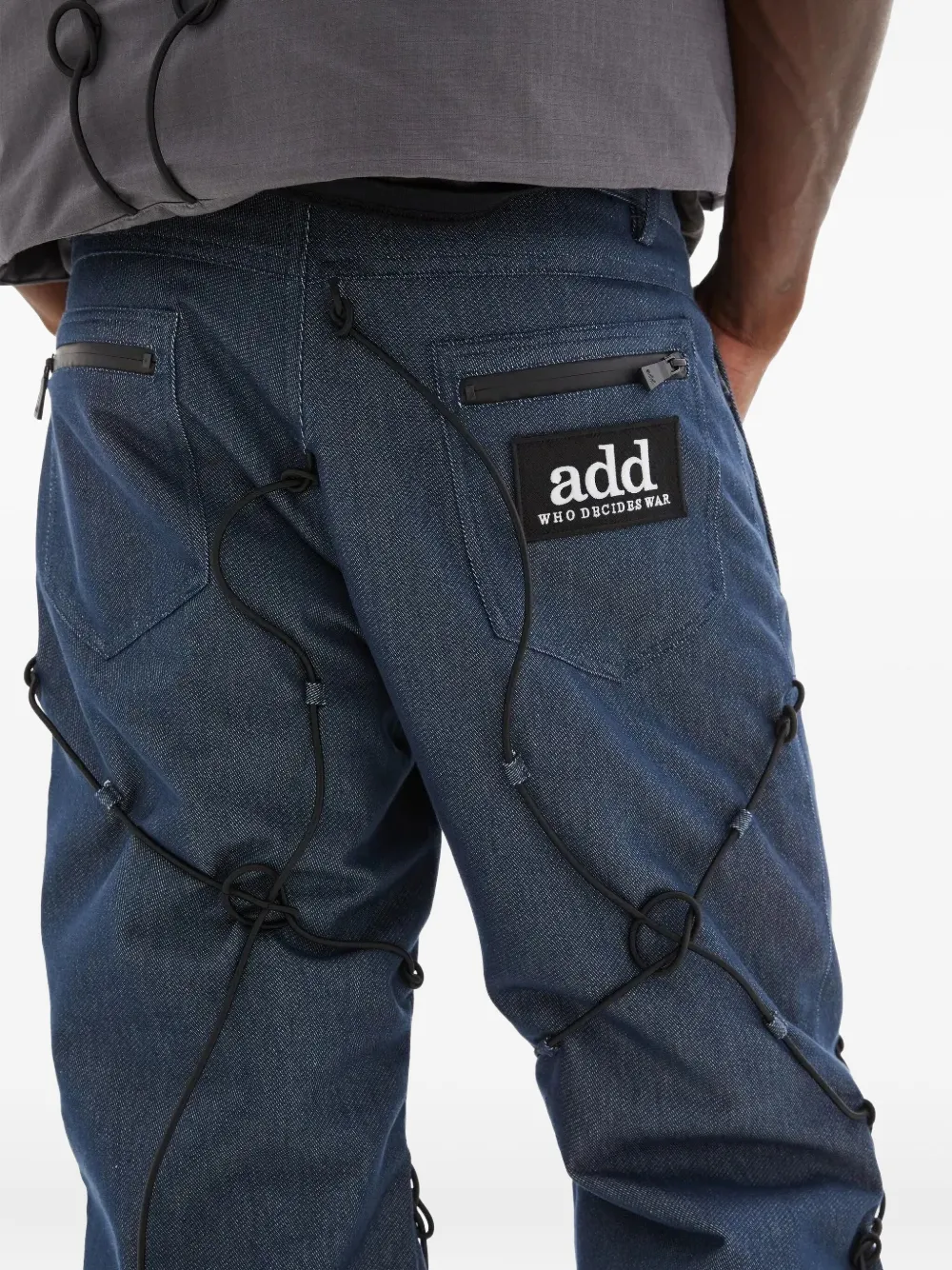 Who Decides War Straight-leg Trousers In Blue