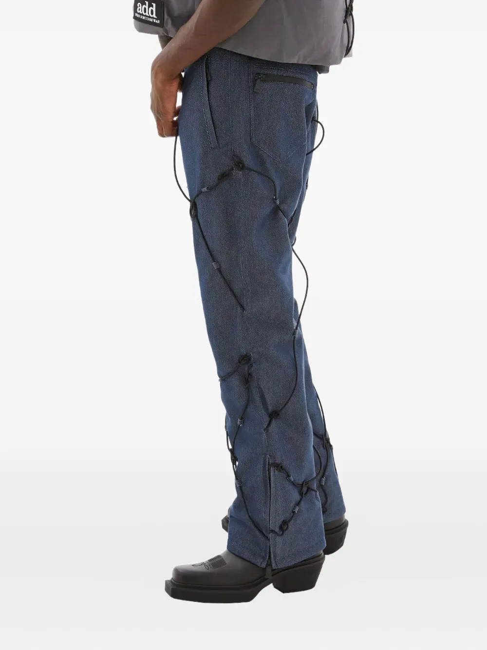 Who Decides War Straight-leg Trousers In Blue