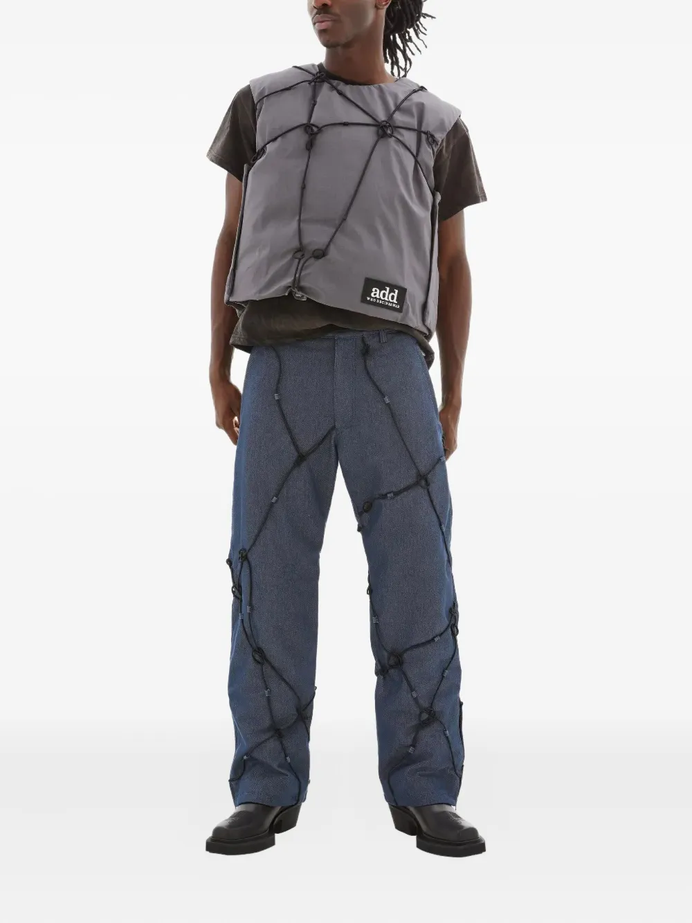 Who Decides War straight-leg trousers | Blue | Image 1
