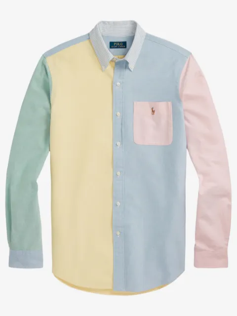 Polo Ralph Lauren カラーブロック オックスフォードシャツ