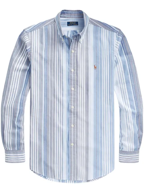 Polo Ralph Lauren stripe-pattern cotton shirt 