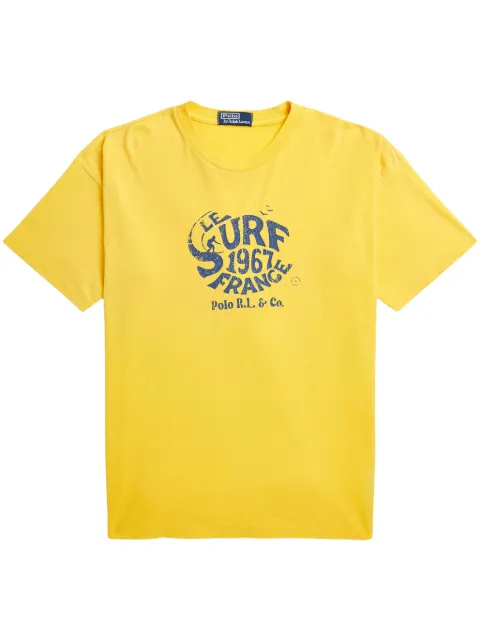 Polo Ralph Lauren slogan-print cotton T-shirt