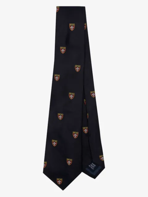 Polo Ralph Lauren Seidenkrawatte mit Club-Stickerei