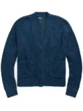 Polo Ralph Lauren linen-cotton blend cardigan - Blue