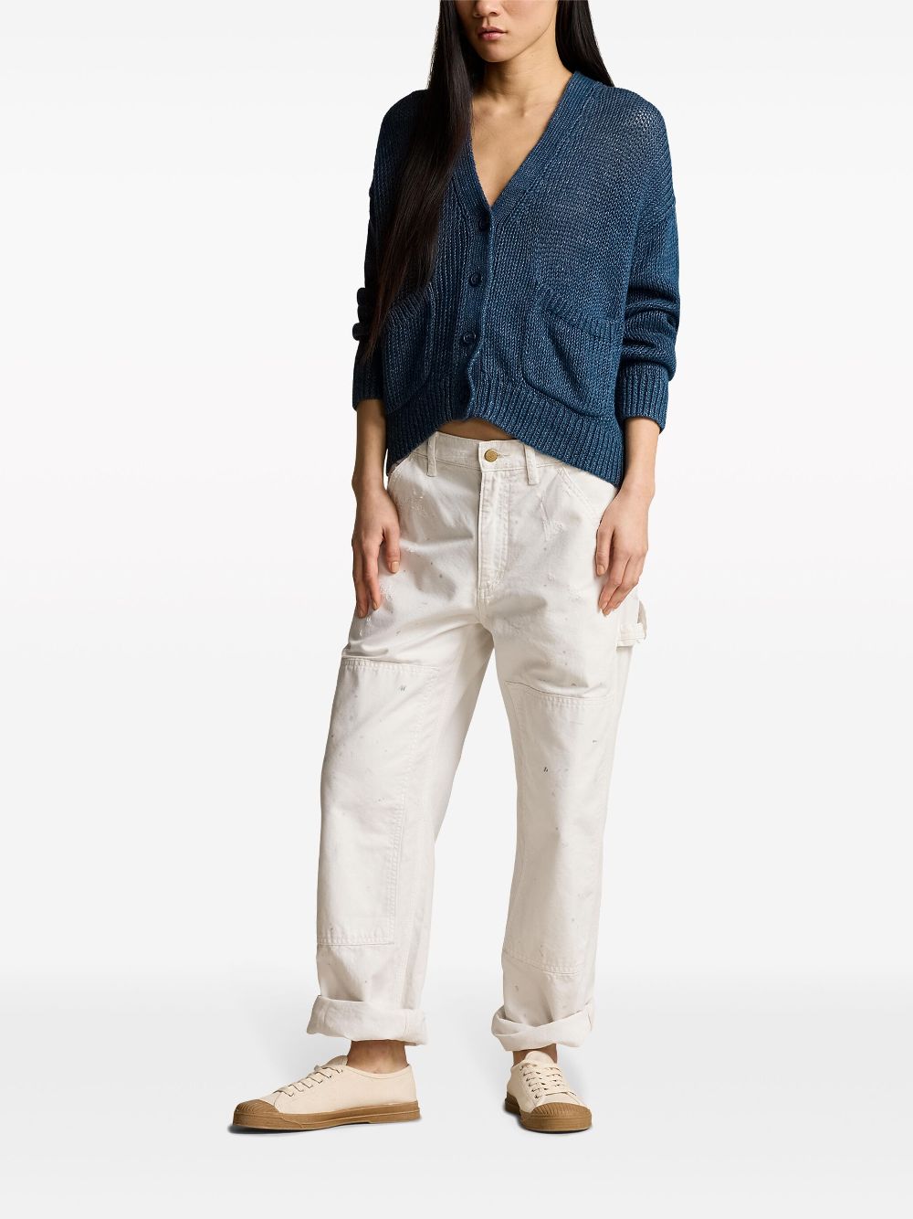 Polo Ralph Lauren linen-cotton blend cardigan Women