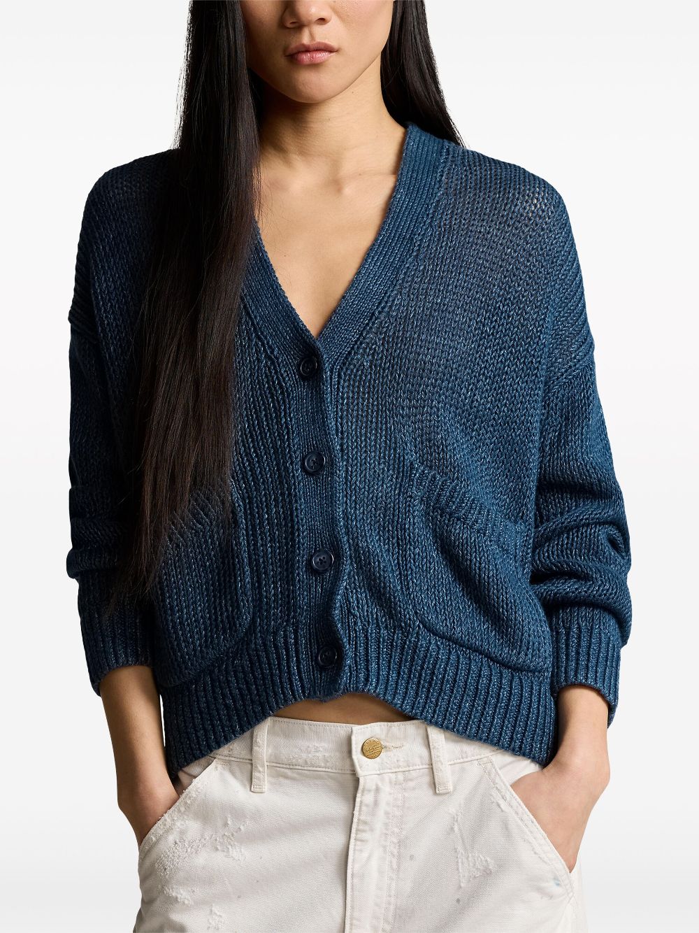 Polo Ralph Lauren linen-cotton blend cardigan Women