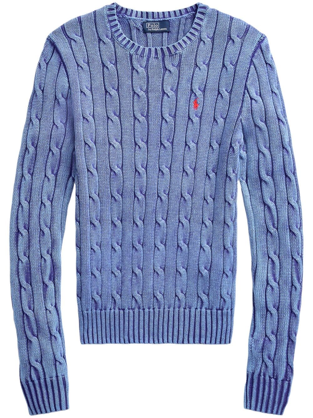 Polo Ralph Lauren Cable-knit Jumper In Blue