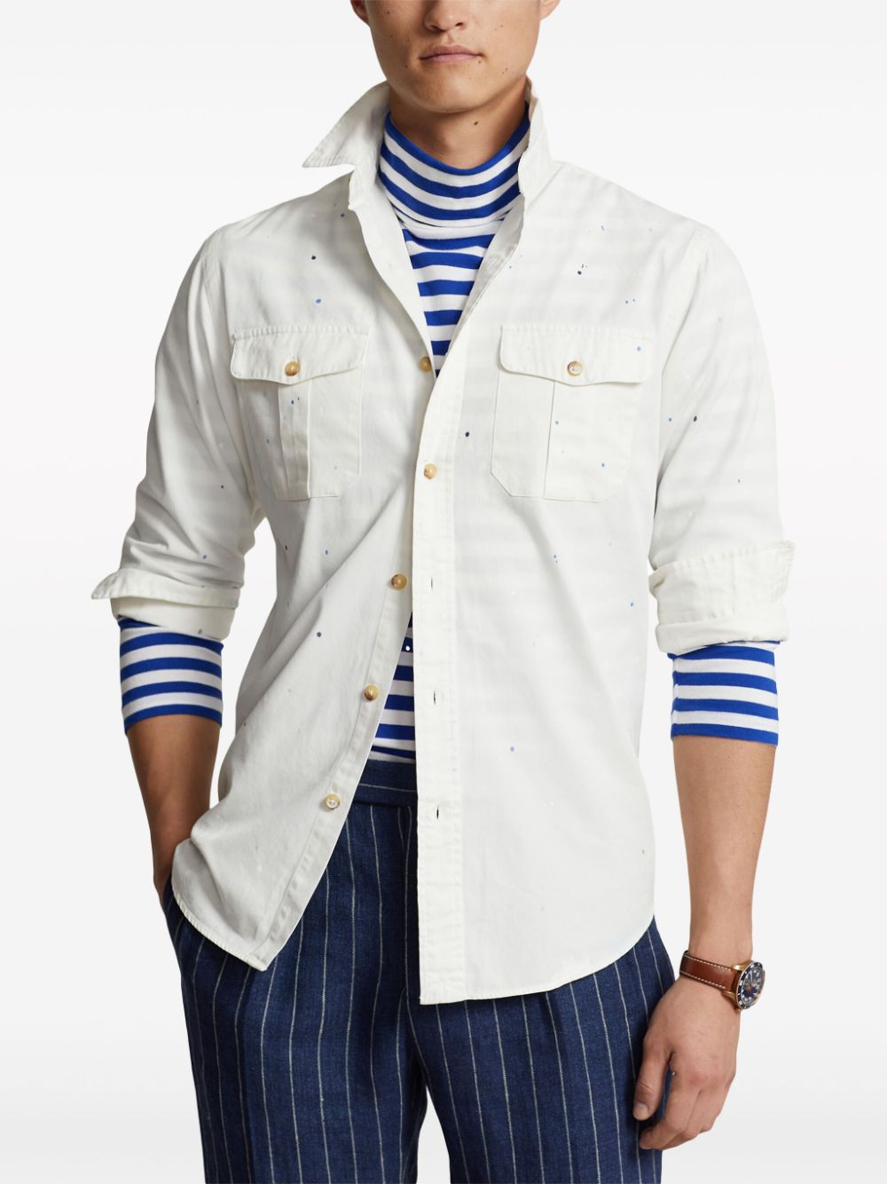 Polo Ralph Lauren classic-collar cotton shirt Men