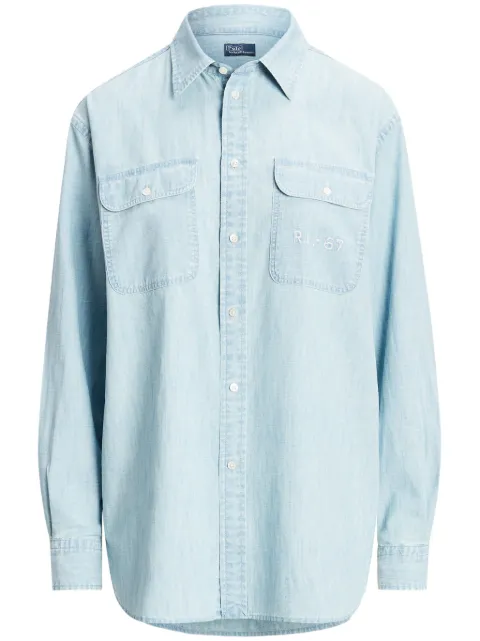 Polo Ralph Lauren embroidered denim shirt
