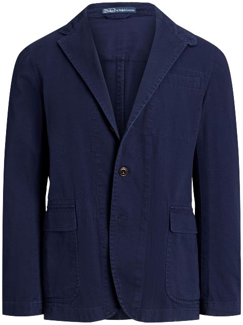 Polo Ralph Lauren washed single-breasted blazer Men