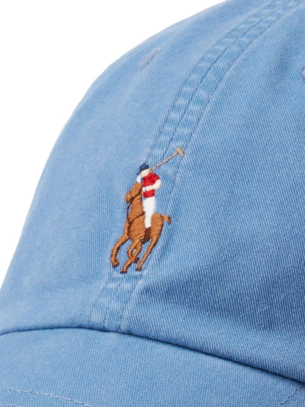 Shop Polo Ralph Lauren Polo Pony Embroidered Cap In Blue