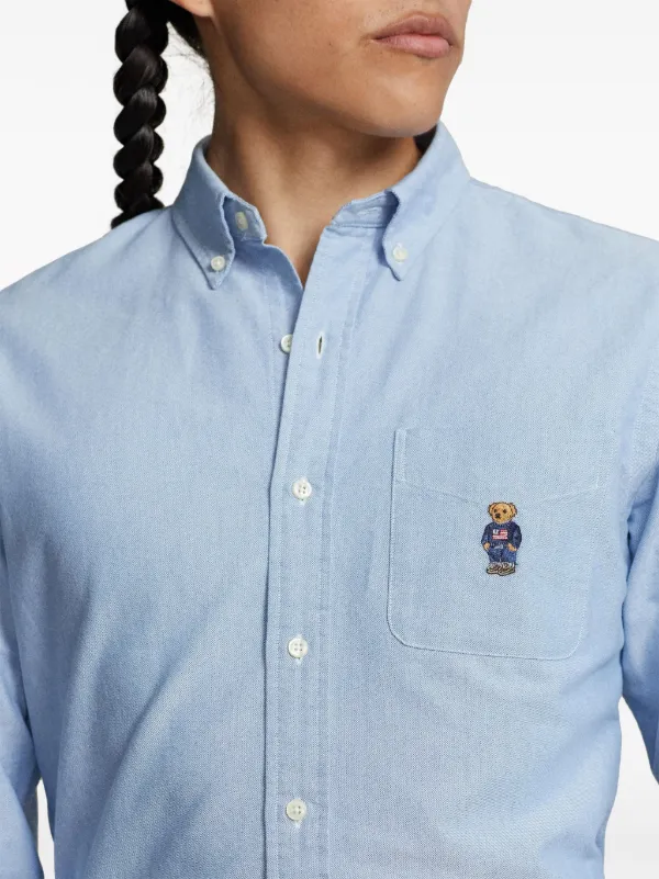 Ralph lauren teddy bear shirt mens top