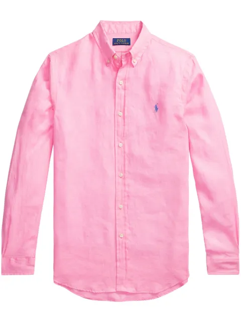 Polo Ralph Lauren camisa con logo bordado