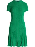 Polo Ralph Lauren cable-knit short-sleeve minidress - Green