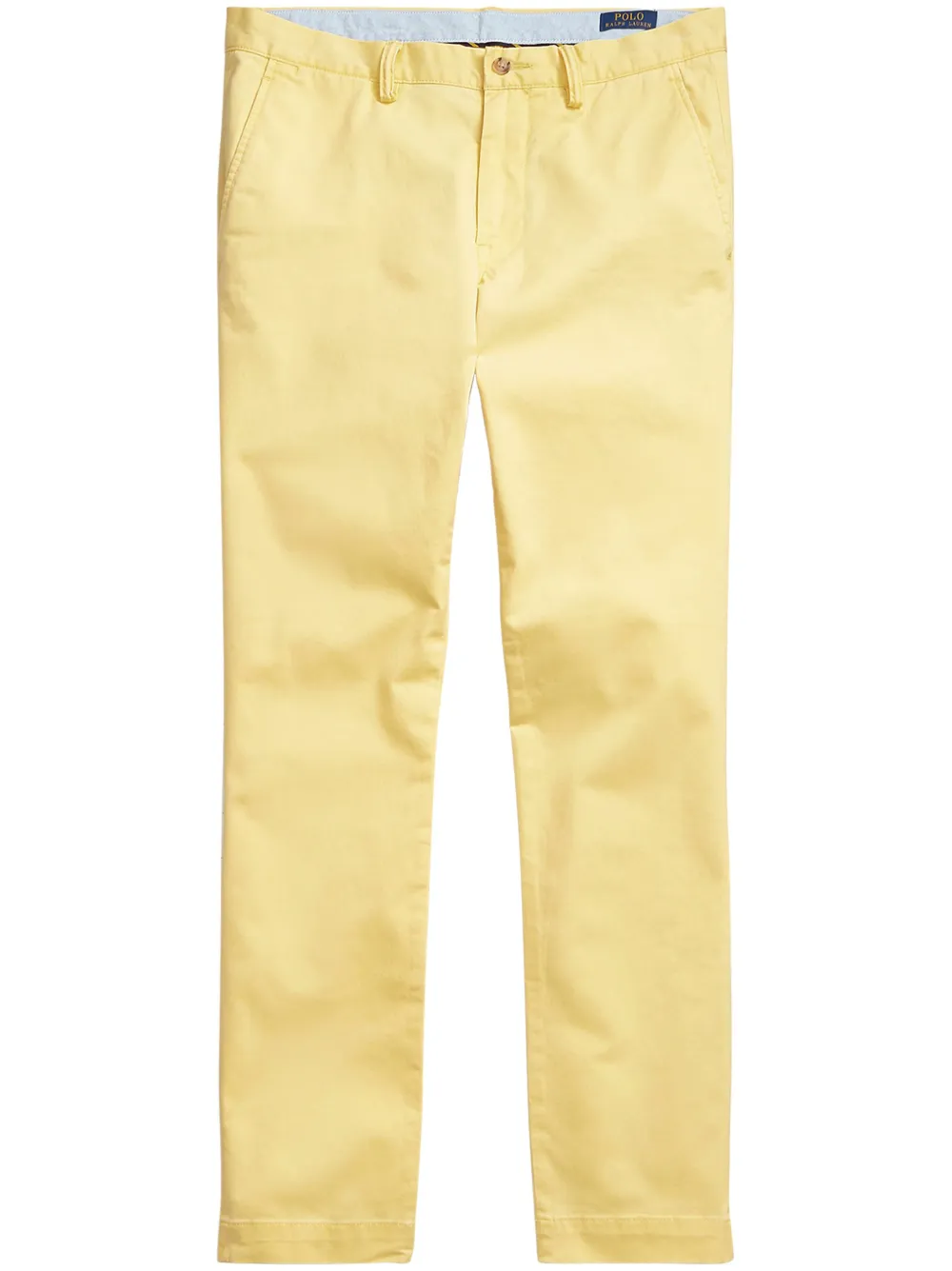 Polo Ralph Lauren COTTON STRTCH TWILL-SLFBEDFORDP-FLAT-PANT Geel