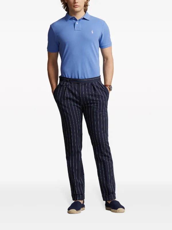 Polo Ralph Lauren Camisa Polo Com Bordado Polo Pony | Azul