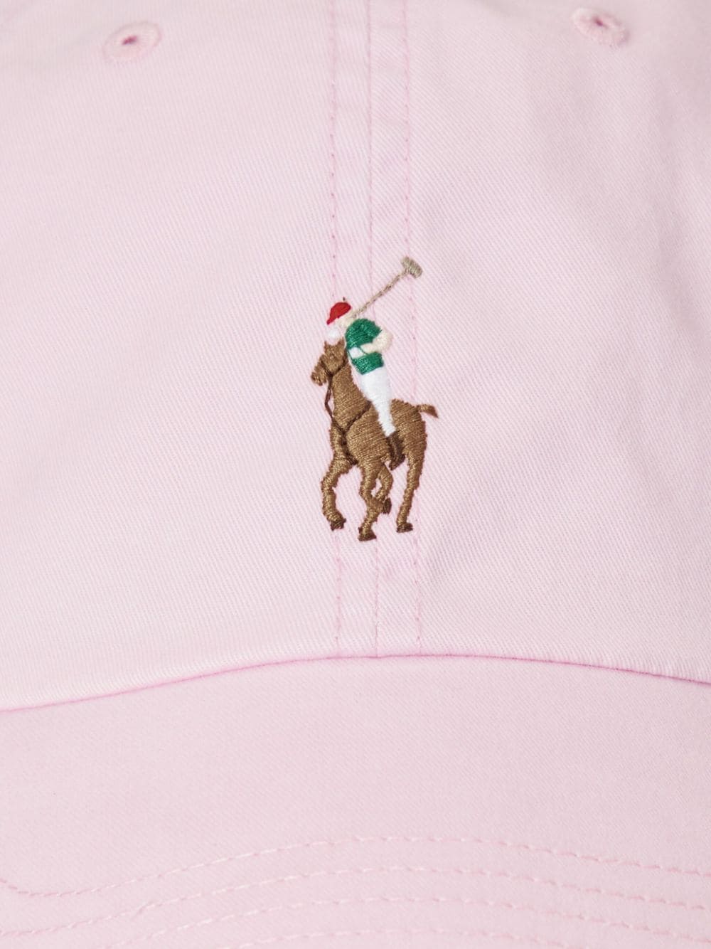Polo Ralph Lauren Pet met geborduurd logo Roze
