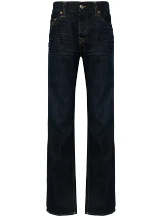 True 2024 Religion Black Straight Leg Jeans