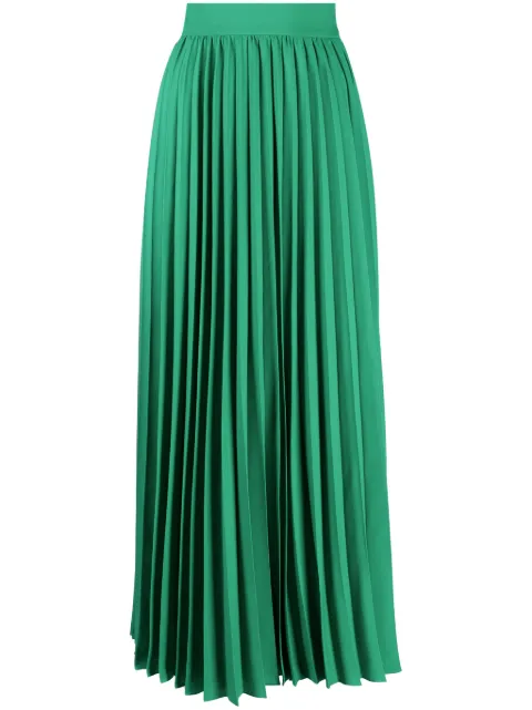 P.A.R.O.S.H. pleated midi wrap skirt