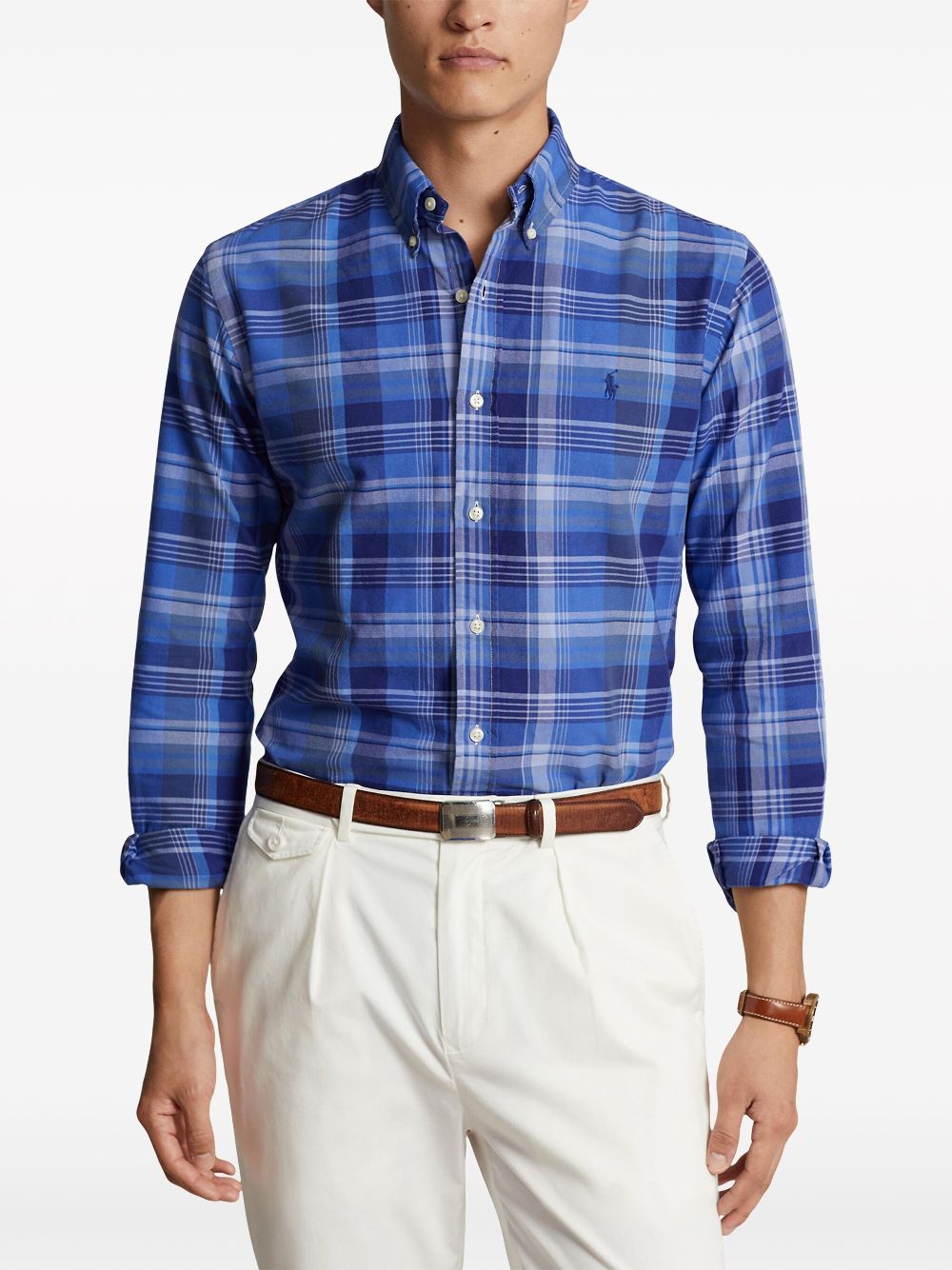 Polo Ralph Lauren Oxford plaid cotton shirt Men