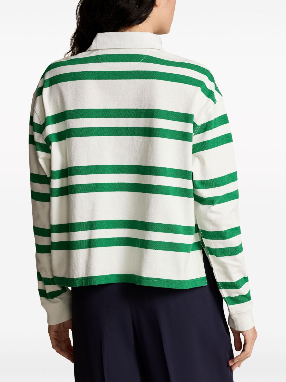 Polo Ralph Lauren striped cotton polo top Women