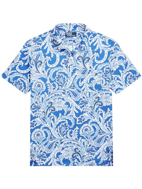 Polo Ralph Lauren paisley-print cotton polo shirt Men