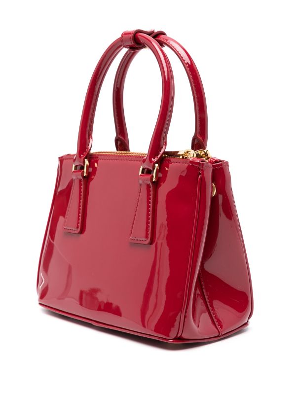 Prada Galleria Patent Leather Tote Bag - Farfetch