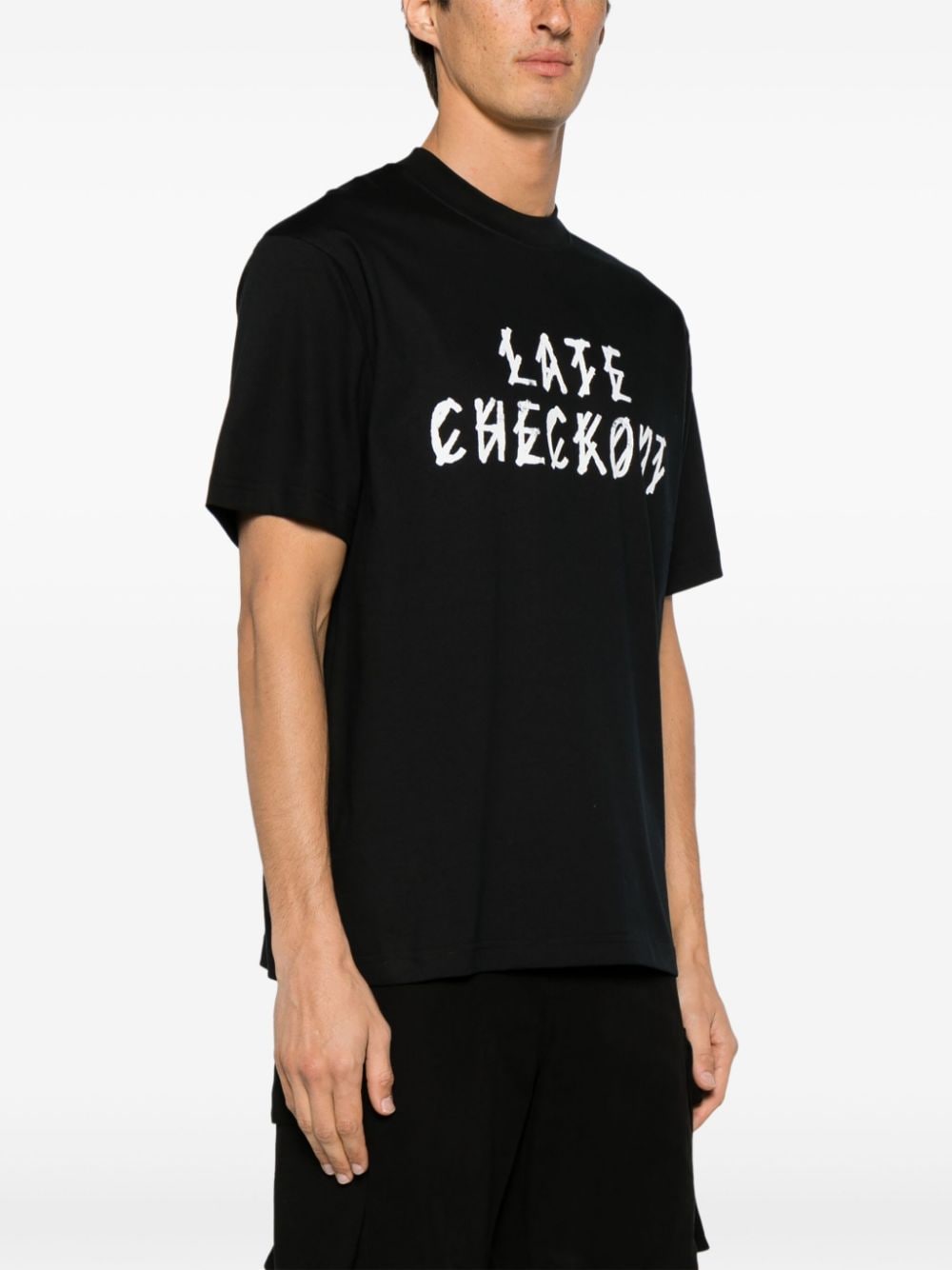 Shop 44 Label Group Late Checkout Graphic-print T-shirt In Black