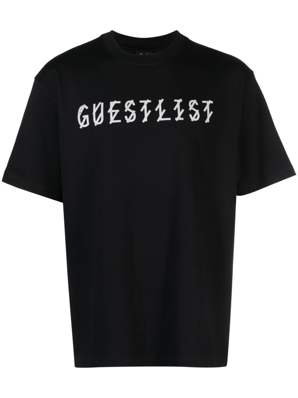 Shop 44 Label Group Guestlist Logo-print T-shirt In Black