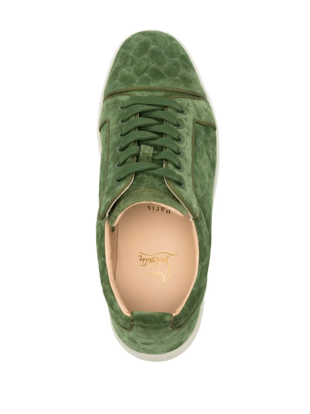 Christian Louboutin Tenis Louis Junior Verde FARFETCH MX