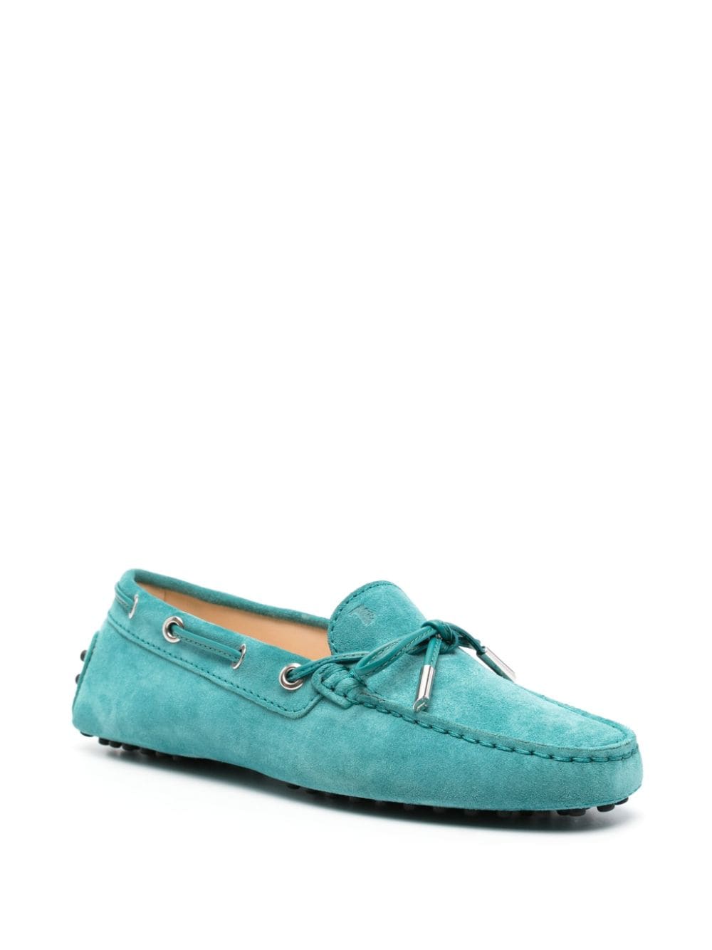 Tod's Gommino suède loafers - Blauw