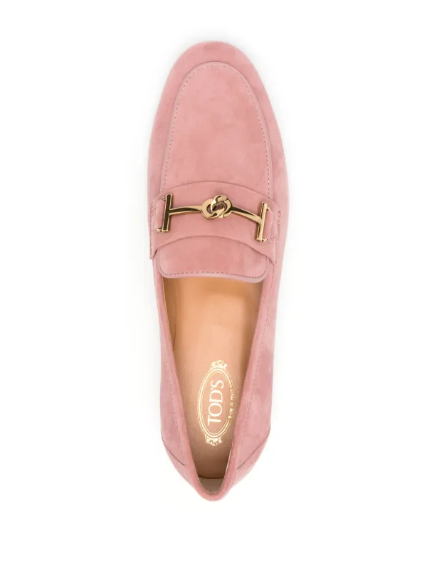 Tod’S Gommino Suede Loafer, Pink Tod main image 2