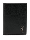 Saint Laurent Cassandre East/West wallet - Black