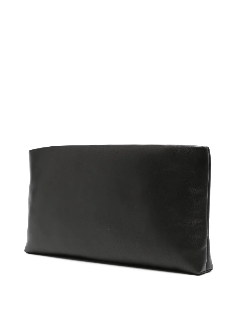 Cheap Saint Laurent Cassandre-plaque leather clutch bag WOMEN