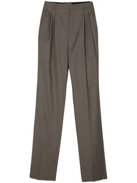 Saint Laurent high-waisted wool trousers