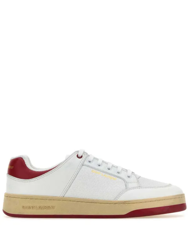 Saint Laurent SL／61 レザースニーカー | ホワイト | FARFETCH JP