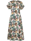 Ulla Johnson Devon floral-pattern dress - Neutrals