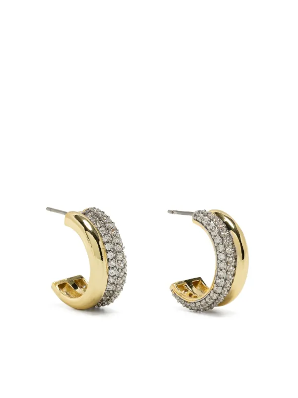 Pave on sale setting earrings