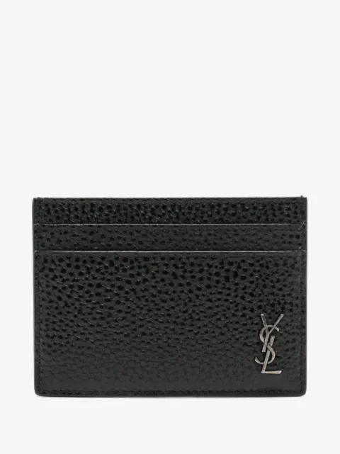 Saint Laurent cartera con logo Cassandre