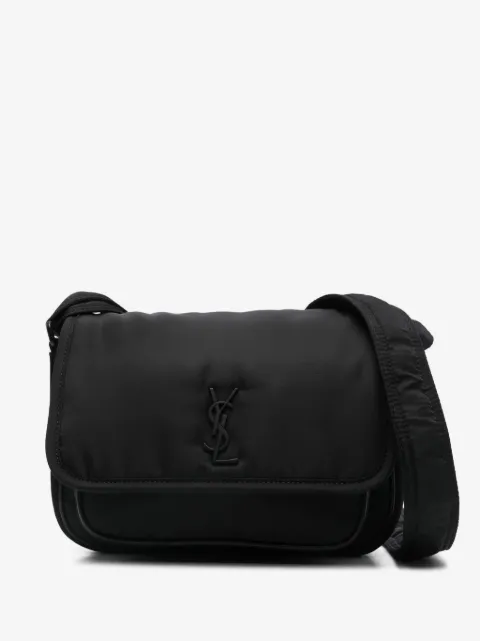 Saint Laurent Kleine Niki Kuriertasche mit Logo-Schild