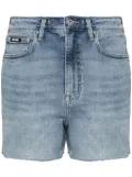 DKNY Kent high-rise denim shorts - Blue