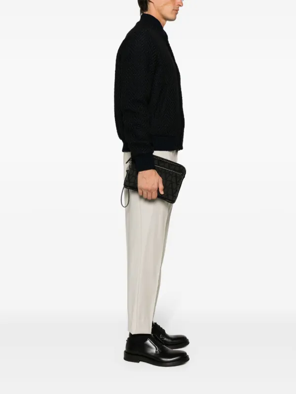 Valentino Garavani トワル イコノグラフ クラッチバッグ