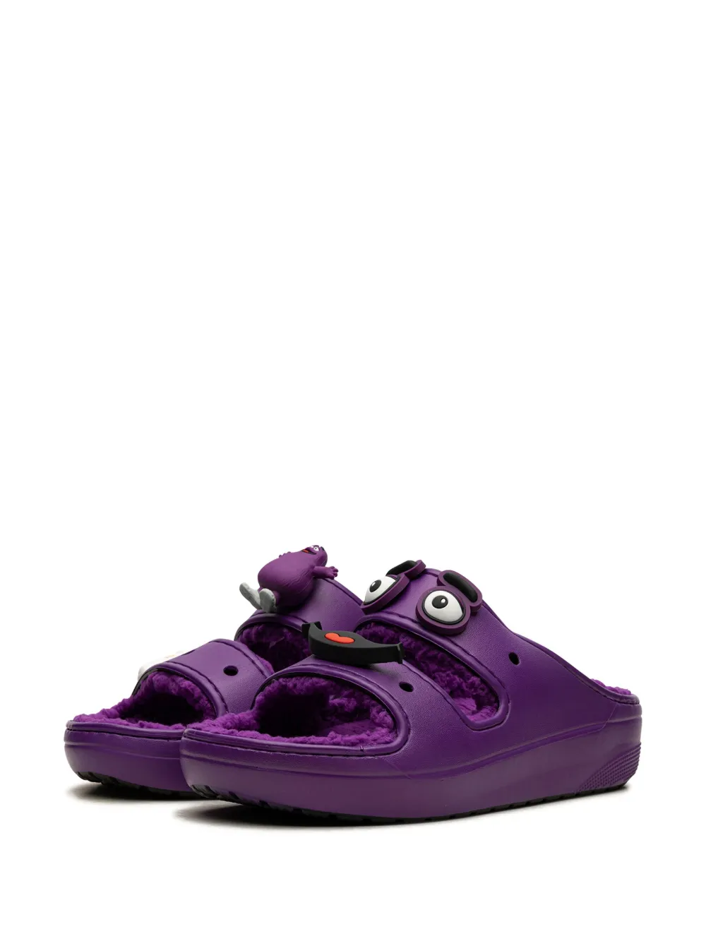 Crocs x McDonald's Grimace Cozzy sandalen Paars