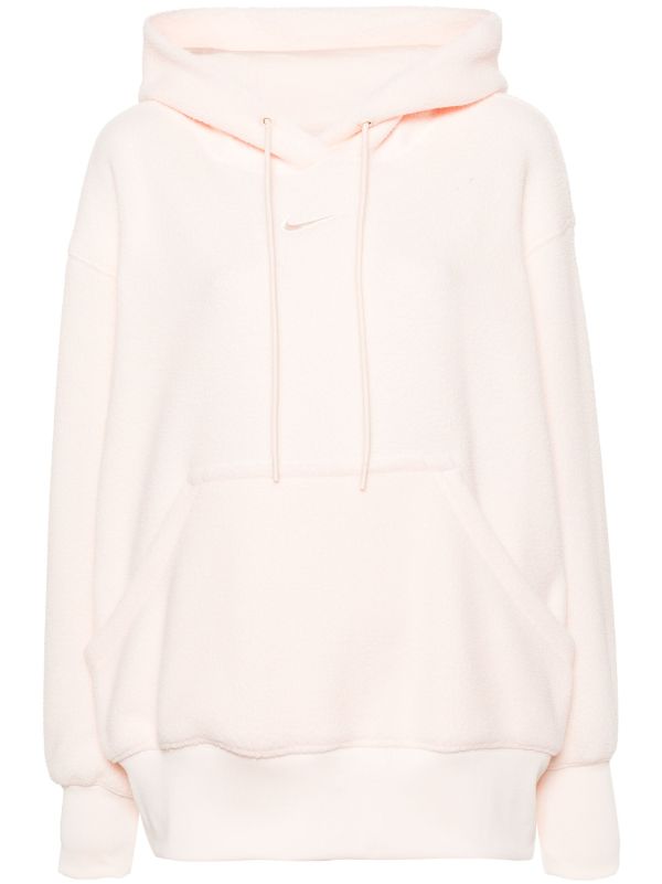 Nike pullover hoodie with clearance embroidered logo in white