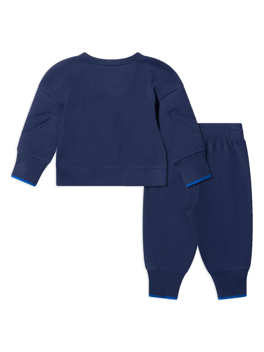 Nike Kids logo-print jersey tracksuit - Blauw
