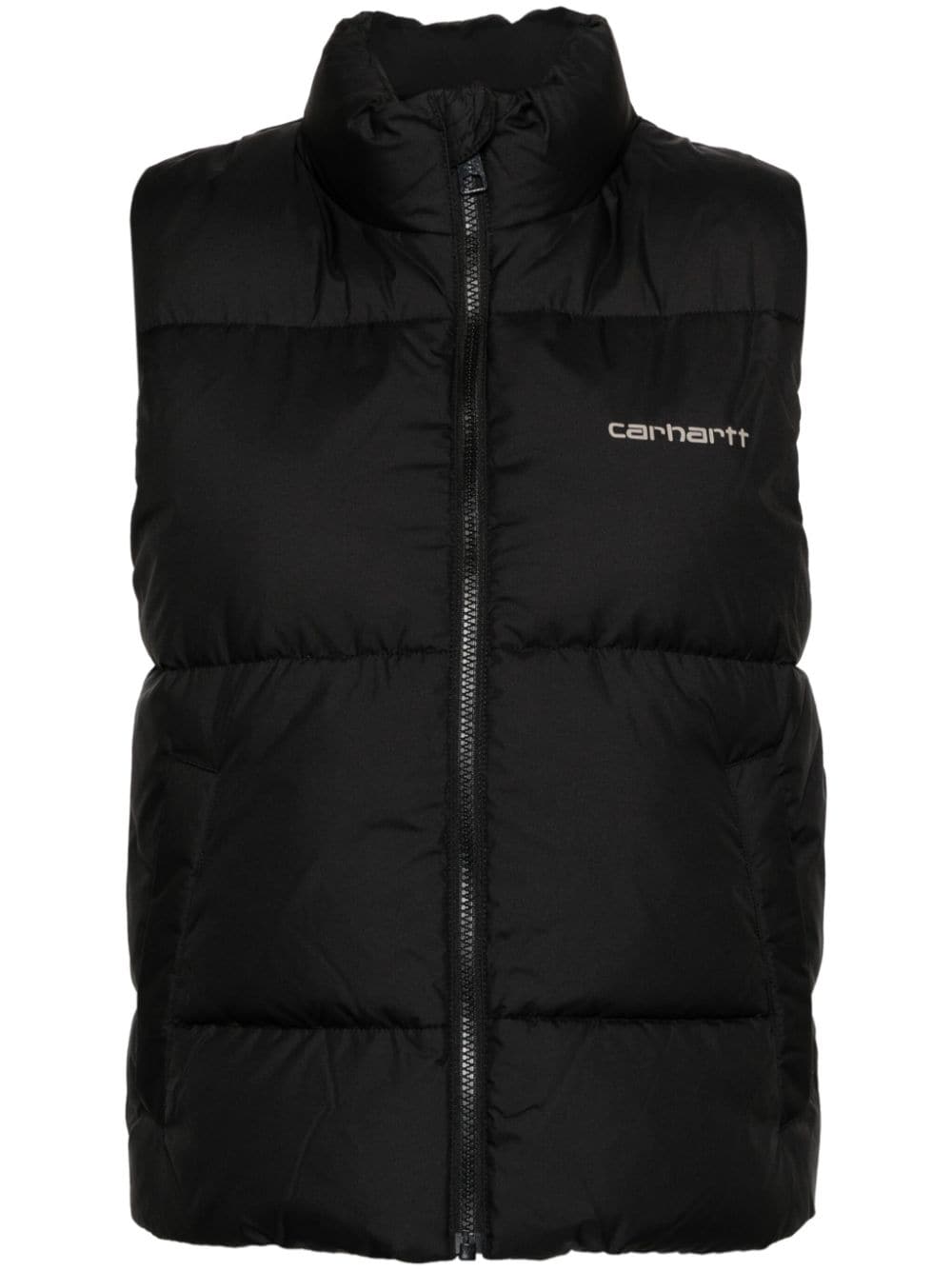 Carhartt Springfield Quilted Gilet In Black