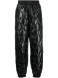 Junya Watanabe MAN quilted straight-leg trousers - Black