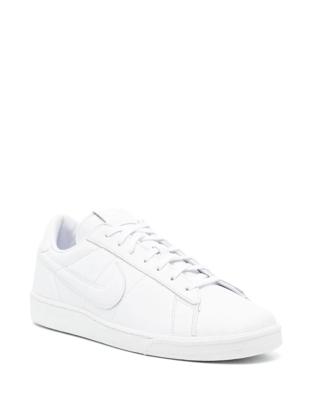 Black Comme Des Garçons x Nike Classic SP leren sneakers - Wit